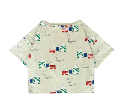 House Printed T-shirt - Grey