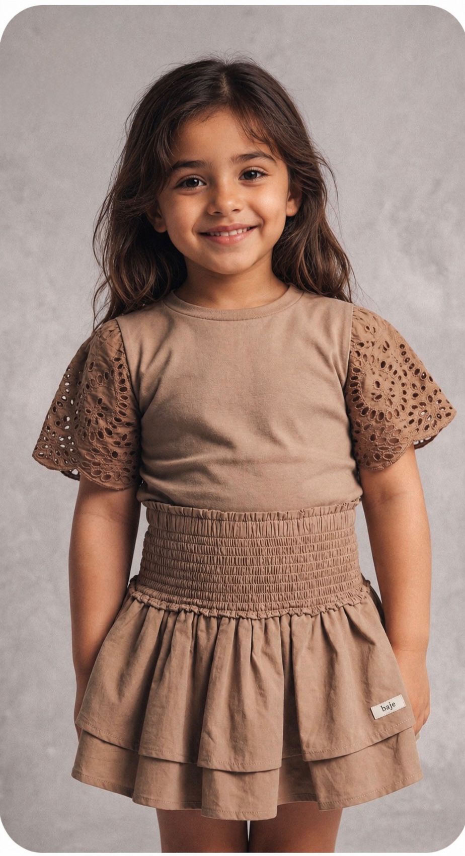 Bless T-Shirt and Skirt Set