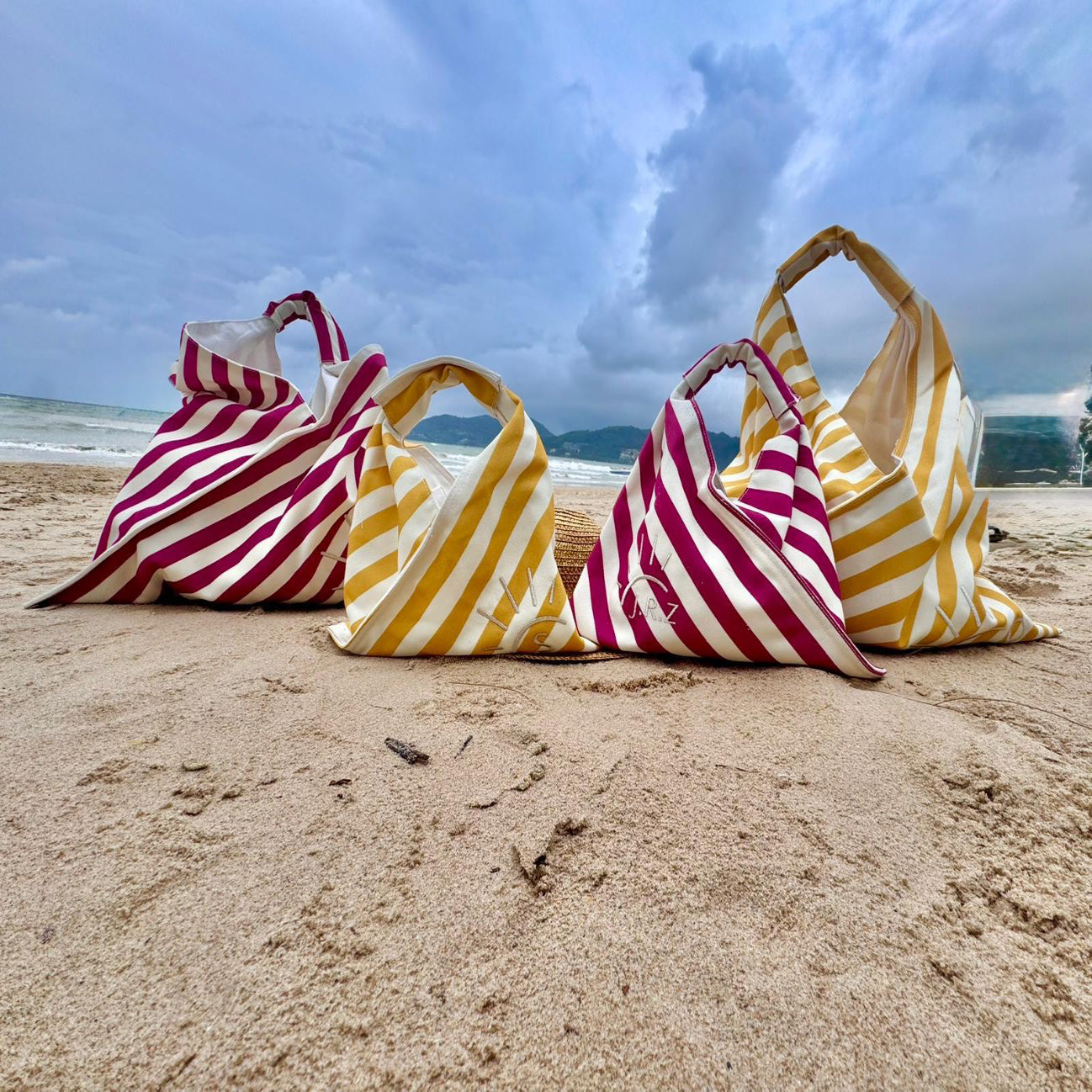 Beach Tote Bag Set