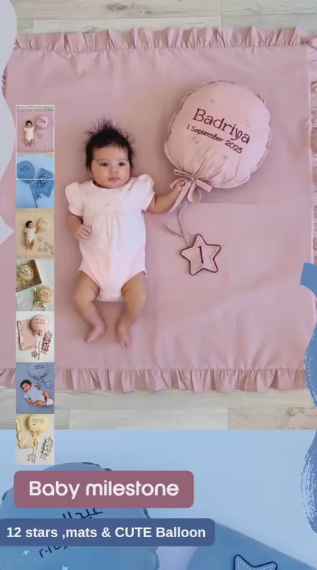 Personalized Baby Balloon Milestone